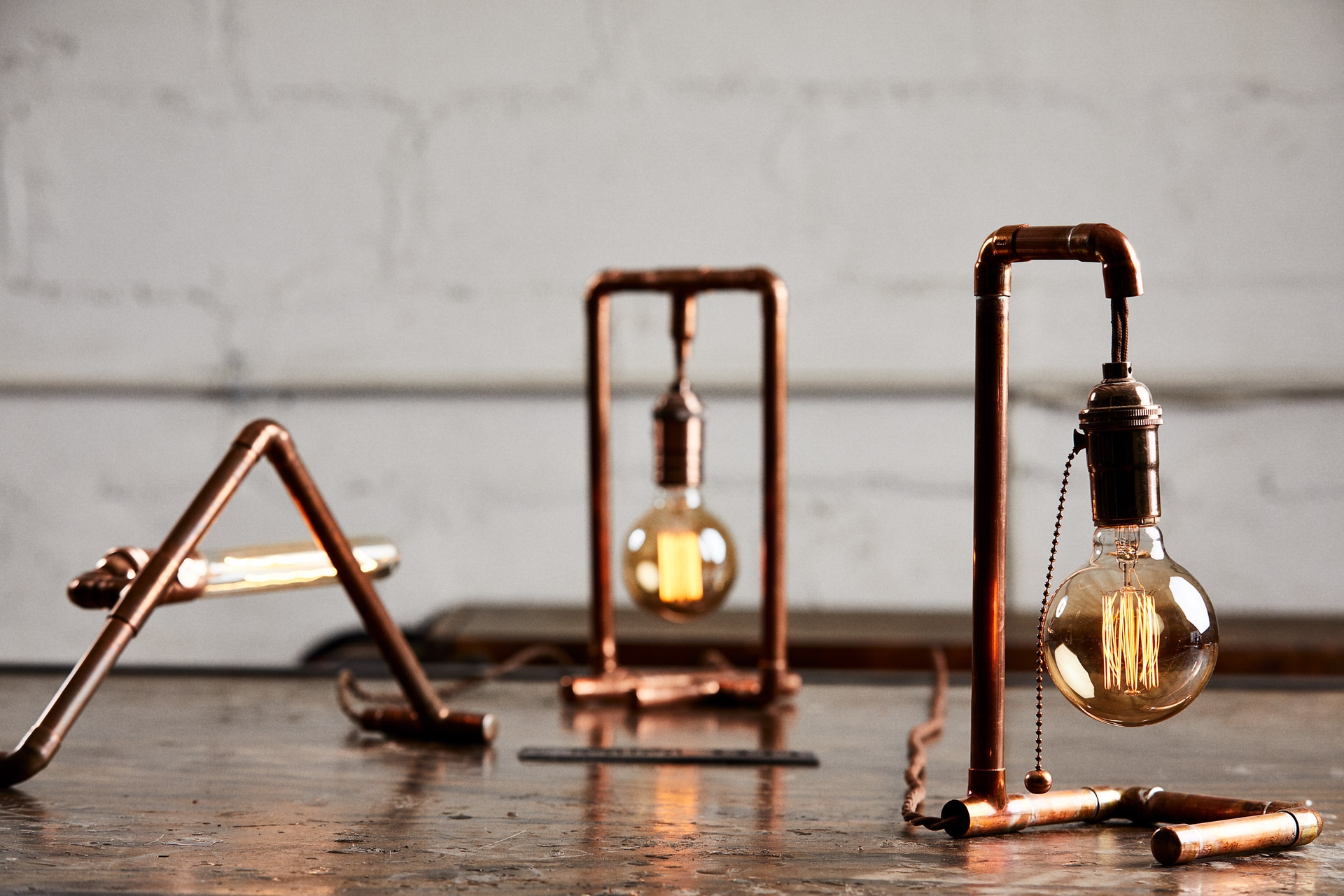 Image of Build a custom cooper lamp